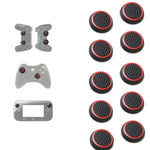 10 Tampas de Botão Luminosas de Silicone para Comando para PS5/PS4/PS3/ONE/360/PRO/série X/S