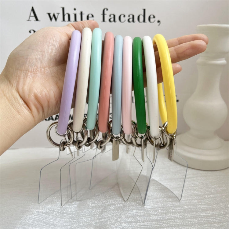 3 PCS Pulseira de Silicone para Telemóvel com Porta-chaves Anti-queda com Patch, Rosa, Roxo, Azul, Amarelo Limão, Laranja, Vermelho, Preto, Branco, Verde Menta