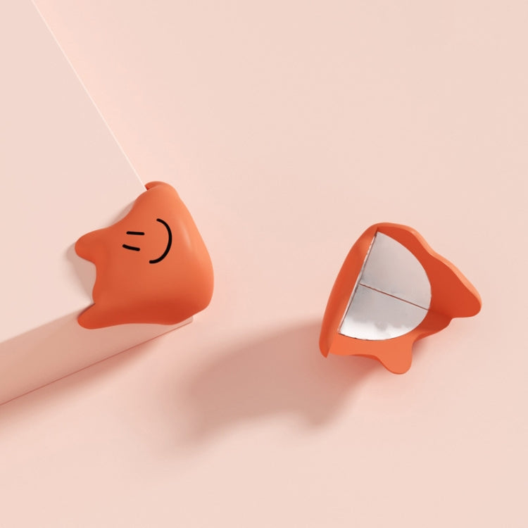 Capa protetora de silicone anti-colisão para canto de mesa de bebé, Verde, Branco, Damasco, Café, Laranja