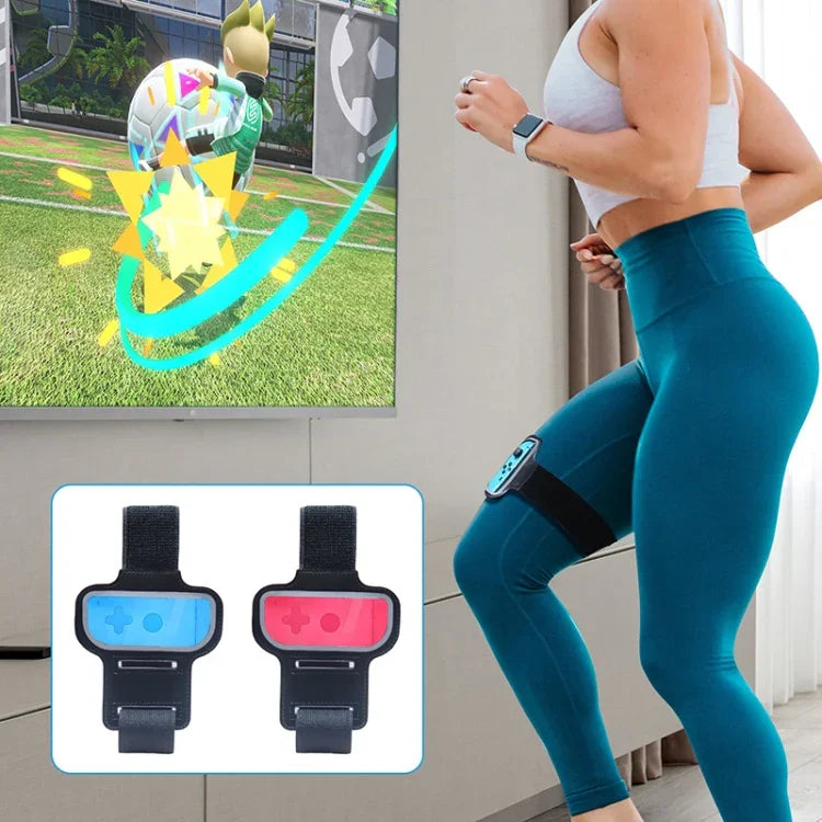 2 Peças JYS JYS-NS242 para Nintendo Switch Joy-con Pequenas Alças de Punho com Correias Desportivas, JYS-NS242(Preto), JYS-NS242(Vermelho Azul)
