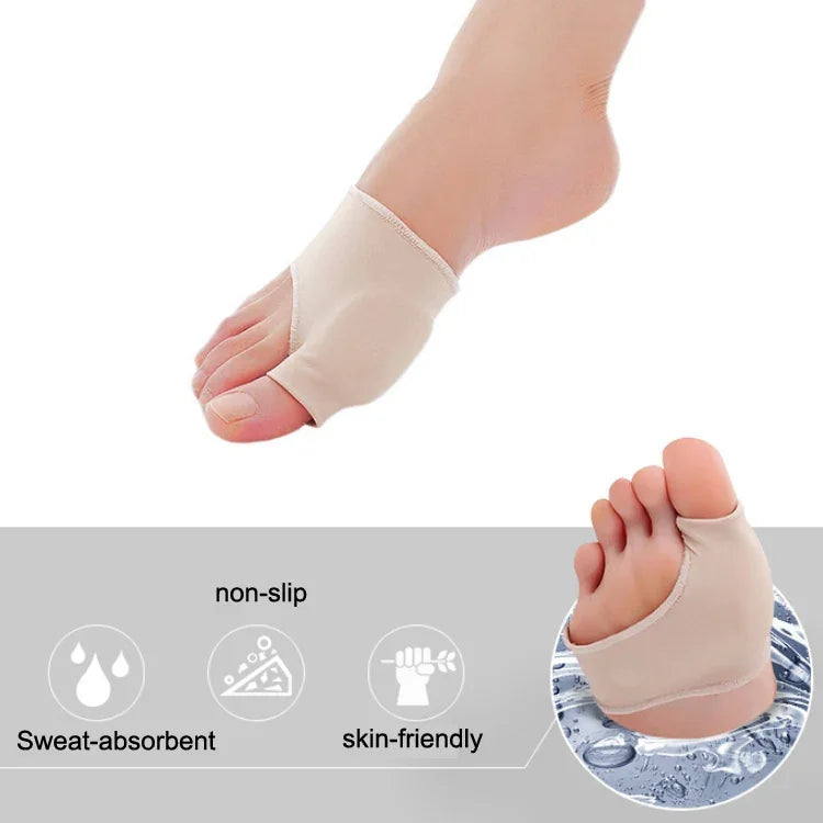 1 Par de Correctores de Joanete para Dedo Grande do Pé, Usável com Sapatos, Divisor Confortável, S, L