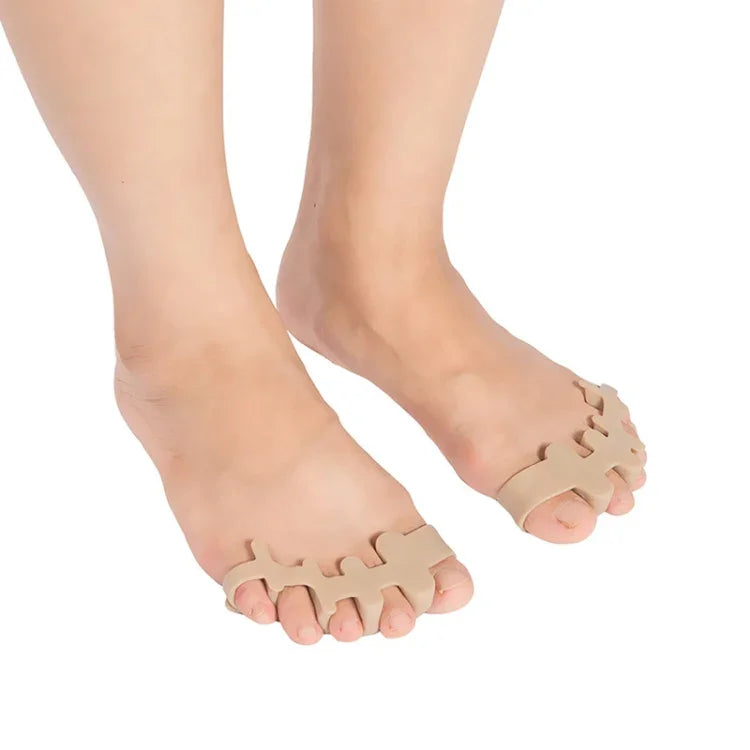 Corrector de Joanete de Silicone para Dedo Grande do Pé, Divisor para Dedo, Espessado, Usável com Sapatos, Uso Doméstico