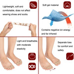 Corrector de Joanete de Silicone para Dedo Grande do Pé, Divisor para Dedo, Espessado, Usável com Sapatos, Uso Doméstico