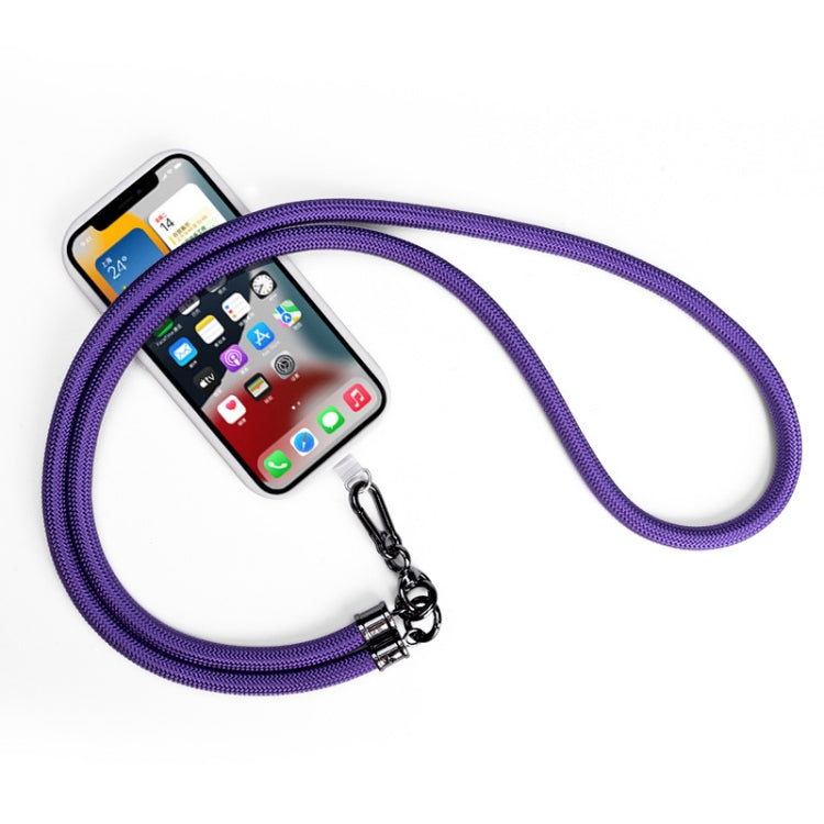 Cordão de Montanhismo para Telemóvel que Pode Ser Usado ao Pescoço ou Transversal, Preto, Laranja, Azul Céu, Vermelho, Azul Pedra, Violeta, Laranja Tijolo