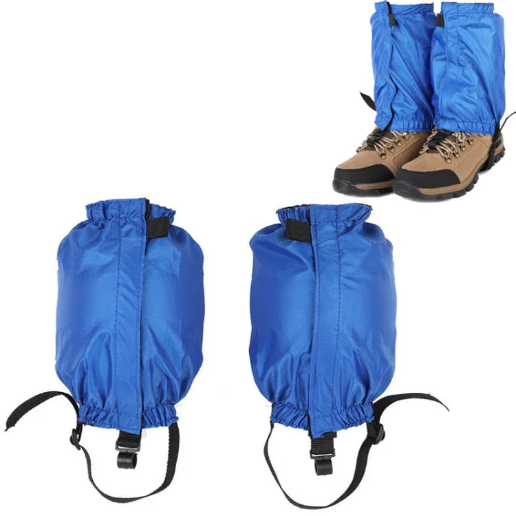 04 Capa Curta para Pernas de Montanhismo Anti-Neve para Exterior, Capas para Pernas Anti-Neve (Preto), Capas para Pernas Anti-Neve (Vermelho), Capas para Pernas Anti-Neve (Azul Marinho), Capas para Pernas (Azul)