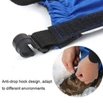 04 Capa Curta para Pernas de Montanhismo Anti-Neve para Exterior, Capas para Pernas Anti-Neve (Preto), Capas para Pernas Anti-Neve (Vermelho), Capas para Pernas Anti-Neve (Azul Marinho), Capas para Pernas (Azul)
