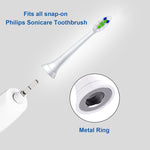 Cabeça de Escova de Dentes para Philips Séries HX3/HX6/HX9, Cuidado das Gengivas Preto, Cuidado das Gengivas Rosa, Duplo Efeito Preto, Cuidado Interdental Verde, Cuidado Interdental Rosa, Brilho Diamante Preto, Brilho Diamante Rosa