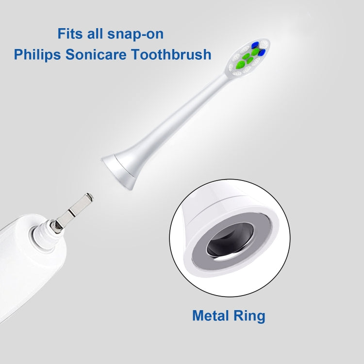 Cabeça de Escova de Dentes para Philips Séries HX3/HX6/HX9, Cuidado das Gengivas Preto, Cuidado das Gengivas Rosa, Duplo Efeito Preto, Cuidado Interdental Verde, Cuidado Interdental Rosa, Brilho Diamante Preto, Brilho Diamante Rosa