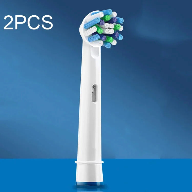 2 Peças de Cabeças de Substituição para Escova de Dentes Elétrica Oral-B, Limpeza Diária, Limpeza de Precisão, Limpeza Multiângulo, Branqueamento Profissional, Limpeza Dental Flouse