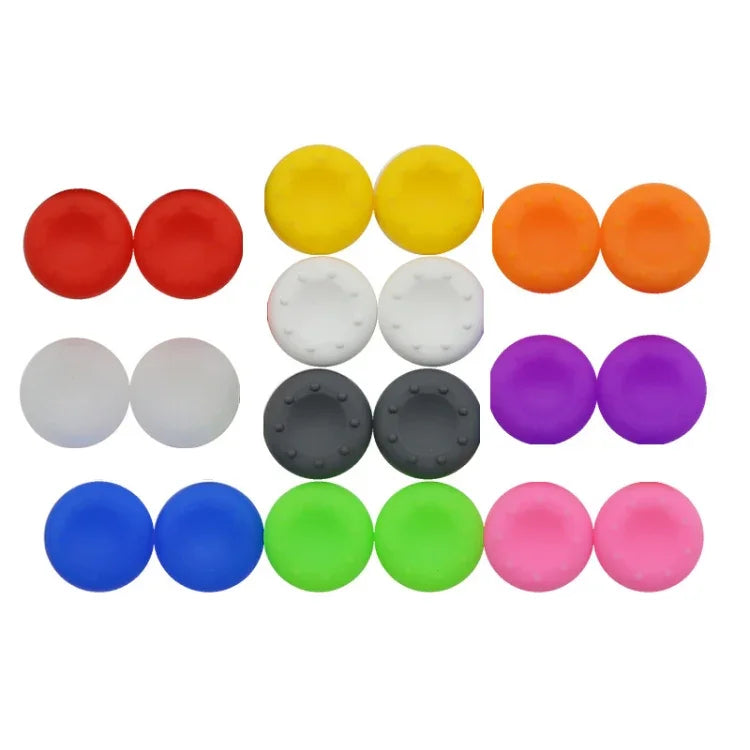 20 Tampas de Botão de Silicone para Comando para PS5/PS4/PS3/ONE//360/PRO/série X/S
