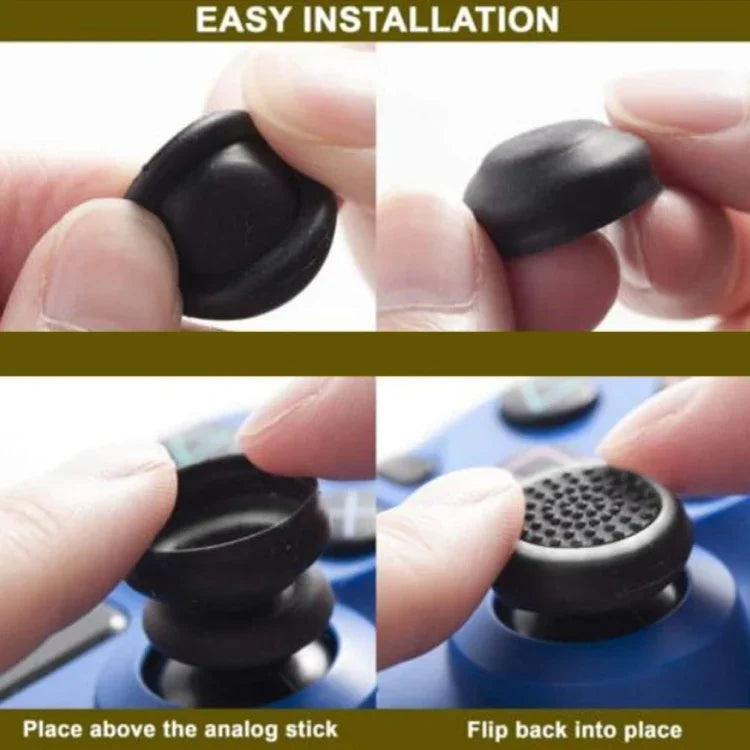 20 Tampas de Botão de Silicone para Comando para PS5/PS4/PS3/ONE//360/PRO/série X/S