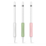 Conjunto de Capa de Silicone para Pegada de Stylus CY113 para Pencil 1/2