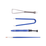 Kit 4 em 1 para Extrator de Teclas de Teclado Mecânico, Teste de Interruptores, Eixo e Limpeza de Fios