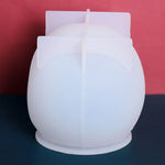 Molde de Silicone para Vela em Forma de Caveira Epóxi D804, D804