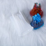 Molde de silicone 3D para gotas de cristal DIY castelo D581, D581