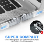 TZ30 Adaptador Magnético com Cotovelo PD100W 24Pin para Carga Rápida Type-C / USB-C para MacBook Notebook