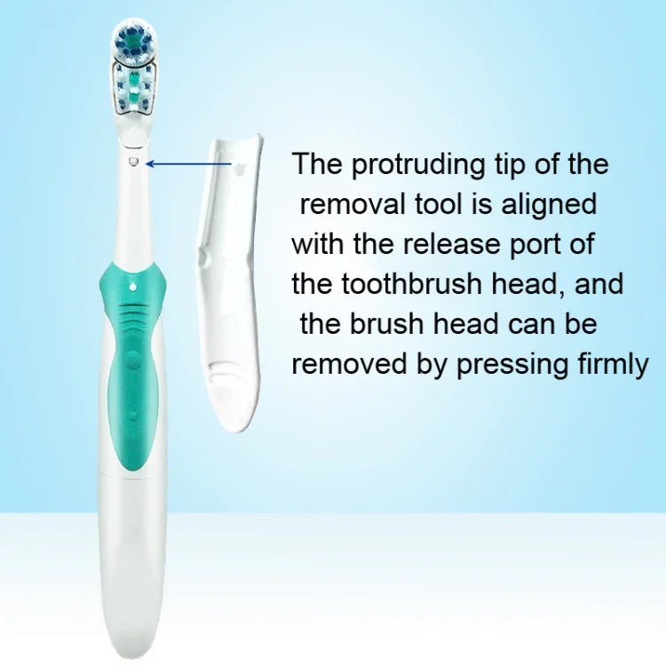 Conjunto de 4 Unidades de Cabeças de Escova de Dentes Elétricas Substitutas Multidirecionais para Oral B 3733 4732 4734