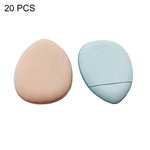 2 Conjuntos/20 Peças Embalagem de Cor Aleatória, Mini Esponja de Couro para Maquilhagem Molhada e Seca, 20 Peças Azul, 20 Peças Branco, 20 Peças Cor Pele Escura, 20 Peças Rosa Roxo, 20 Peças Preto, 2 Conjuntos/20 Peças Cores Misturadas