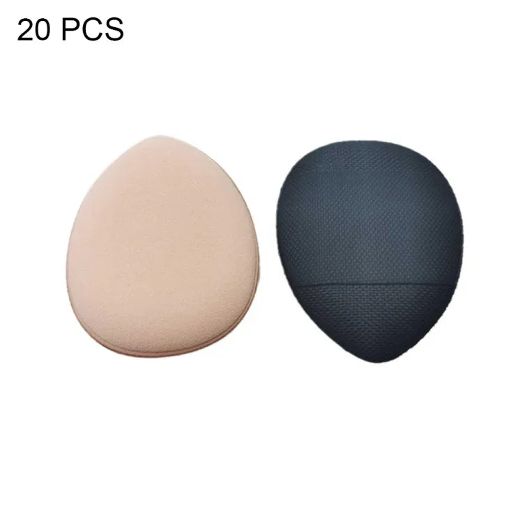 2 Conjuntos/20 Peças Embalagem de Cor Aleatória, Mini Esponja de Couro para Maquilhagem Molhada e Seca, 20 Peças Azul, 20 Peças Branco, 20 Peças Cor Pele Escura, 20 Peças Rosa Roxo, 20 Peças Preto, 2 Conjuntos/20 Peças Cores Misturadas