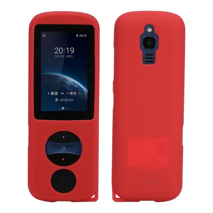 Estojo de Silicone para Tradutor iFLYTEK 3.0, Rosa, Verde Relva, Preto, Azul Meio-Dia, Azul Céu, Vermelho, Vermelho Vinho, Amarelo, Verde Matcha