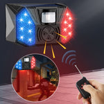 Alarme Infravermelho para Corpo Humano Solar RC-711 para Pomar, Lago de Peixes Exterior Antirroubo