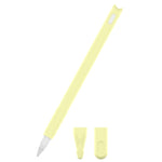 2 Peças de Estojo de Caneta de Silicone com Toque de Desenho Animado para Apple Pencil 2