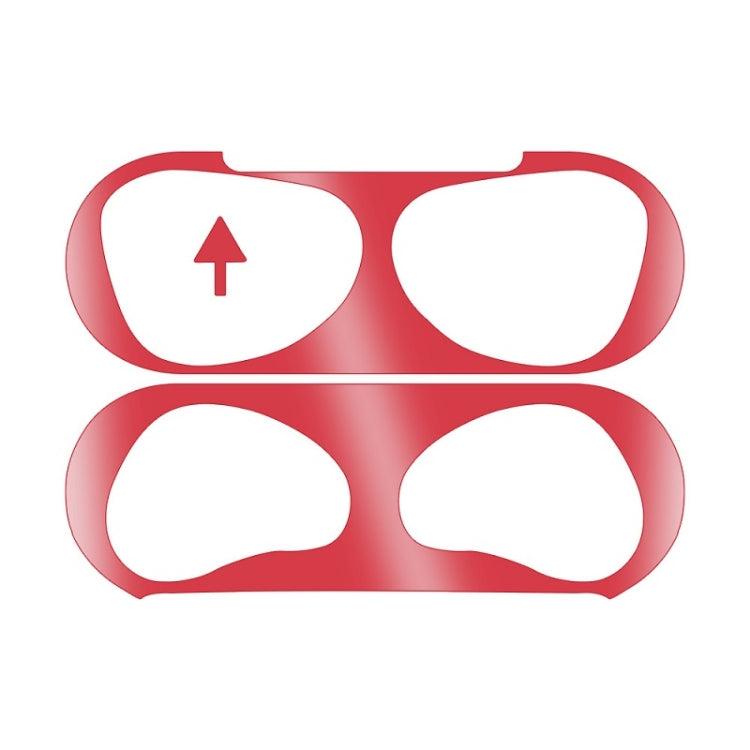 2 PCS Adesivos de Tampa Interior para Auscultadores Filme Protetor Anti-Pó para Airpods 3, Preto, Dourado, Prateado, Rosa Dourado, Vermelho, Verde, Azul, Roxo