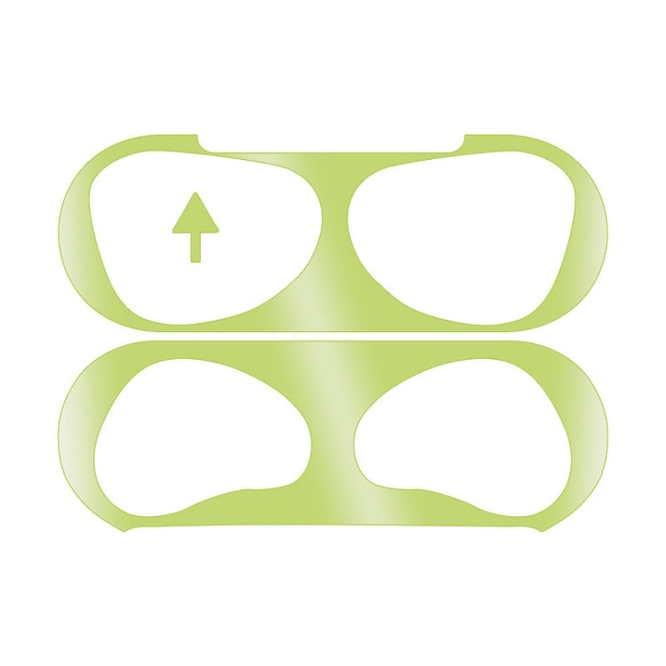 2 PCS Adesivos de Tampa Interior para Auscultadores Filme Protetor Anti-Pó para Airpods 3, Preto, Dourado, Prateado, Rosa Dourado, Vermelho, Verde, Azul, Roxo