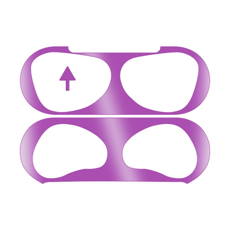 2 PCS Adesivos de Tampa Interior para Auscultadores Filme Protetor Anti-Pó para Airpods 3, Preto, Dourado, Prateado, Rosa Dourado, Vermelho, Verde, Azul, Roxo