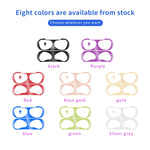 2 PCS Adesivos de Tampa Interior para Auscultadores Filme Protetor Anti-Pó para Airpods 3, Preto, Dourado, Prateado, Rosa Dourado, Vermelho, Verde, Azul, Roxo