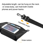 Bolsa de Telefone Impermeável Tteoobl para Natação com Alça Transversal e Ecrã Tátil, Estilo:, Modelo com Fecho, Modelo com Adesivo