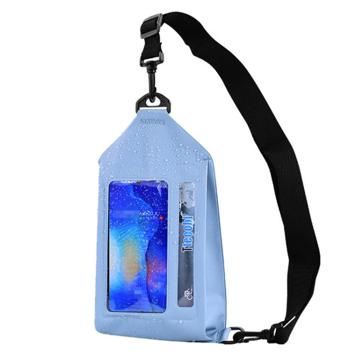Bolsa de Telefone Impermeável Tteoobl para Natação com Alça Transversal e Ecrã Tátil, Estilo:, Modelo com Fecho, Modelo com Adesivo