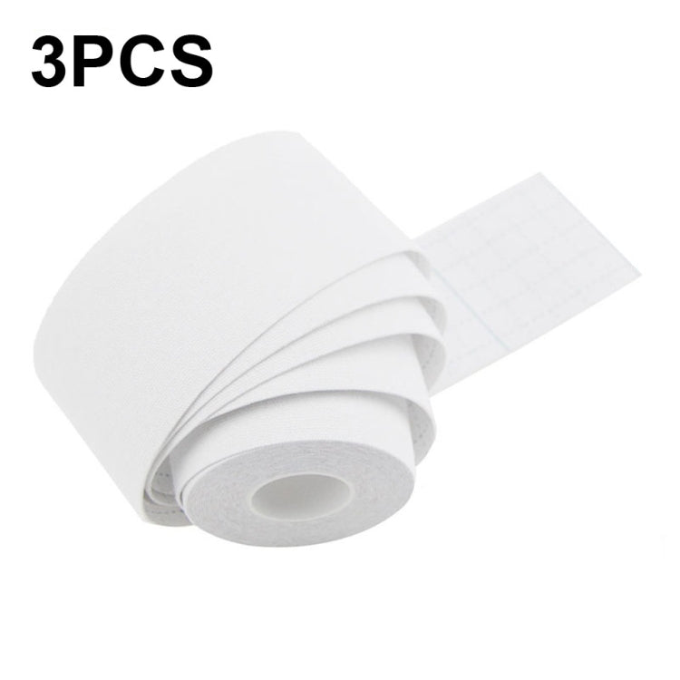 3 unidades de Fita Muscular para Fisioterapia e Desporto, Bandagem para Joelho de Basquetebol, Tamanho:, 2,5cm x 5m, 3,8cm x 5m, 5cm x 5m