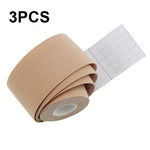 3 unidades de Fita Muscular para Fisioterapia e Desporto, Bandagem para Joelho de Basquetebol, Tamanho:, 2,5cm x 5m, 3,8cm x 5m, 5cm x 5m