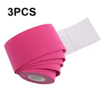 3 unidades de Fita Muscular para Fisioterapia e Desporto, Bandagem para Joelho de Basquetebol, Tamanho:, 2,5cm x 5m, 3,8cm x 5m, 5cm x 5m