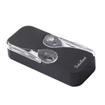 FukuBook Caixa de Armazenamento de Fio Dental Automática Mini Portátil com Fio Dental, Branco, Preto, Verde, Rosa