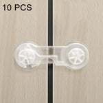 Fecho de Segurança para Gavetas e Portas de Armário Infantil, Anti-abertura, para Frigorífico, 10 PCS/Pacote, Par de Fechos 10 PCS/Pacote, 5 PCS/Pacote, Par de Fechos 5 PCS/Pacote, 5 PCS Transparentes + 5 Pares de Fechos