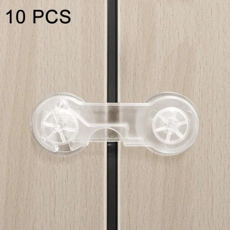 Fecho de Segurança para Gavetas e Portas de Armário Infantil, Anti-abertura, para Frigorífico, 10 PCS/Pacote, Par de Fechos 10 PCS/Pacote, 5 PCS/Pacote, Par de Fechos 5 PCS/Pacote, 5 PCS Transparentes + 5 Pares de Fechos