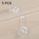 Fecho de Segurança para Gavetas e Portas de Armário Infantil, Anti-abertura, para Frigorífico, 10 PCS/Pacote, Par de Fechos 10 PCS/Pacote, 5 PCS/Pacote, Par de Fechos 5 PCS/Pacote, 5 PCS Transparentes + 5 Pares de Fechos