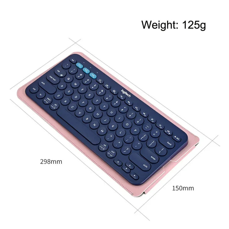 Bolsa da Coleção K380 Leve Portátil à Prova de Poeira Capa Protetora para Teclado, Preto, Azul Marinho, Rosa Claro, Verde Escuro, Cinzento Claro, Azul Claro, Vermelho, Branco Puro