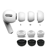 4 Conjuntos de Estojo de Silicone para Auscultadores Intra-auriculares para AirPods Pro / Pro 2