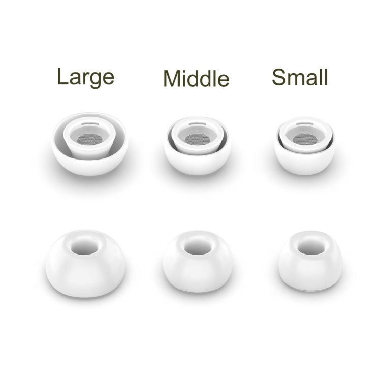4 Conjuntos de Estojo de Silicone para Auscultadores Intra-auriculares para AirPods Pro / Pro 2