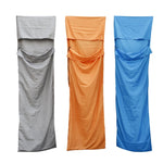 Saco de Dormir Ultraleve para Exterior Pongee Portátil Individual, 210x70cm Cinzento, 210x70cm Azul, 210x70cm Laranja