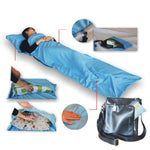 Saco de Dormir Ultraleve para Exterior Pongee Portátil Individual, 210x70cm Cinzento, 210x70cm Azul, 210x70cm Laranja
