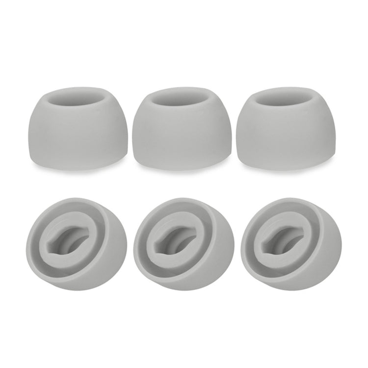6 PCS Tampões de Silicone para Samsung Galaxy Buds Pro TWS, Grande Preto, Médio Preto, Pequeno Preto, Grande Cinzento, Médio Cinzento, Pequeno Cinzento, Grande Roxo, Médio Roxo, Pequeno Roxo