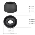 6 PCS Tampões de Silicone para Samsung Galaxy Buds Pro TWS, Grande Preto, Médio Preto, Pequeno Preto, Grande Cinzento, Médio Cinzento, Pequeno Cinzento, Grande Roxo, Médio Roxo, Pequeno Roxo
