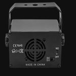 Luz Laser Mini de Palco Controlada por Voz T10 Luz Atmosférica com Controlo Remoto