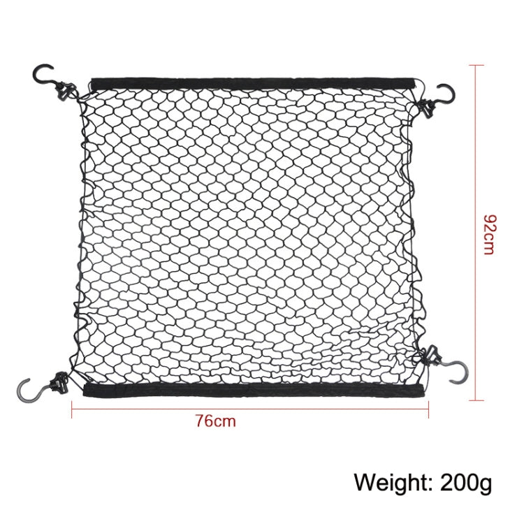 2PCS BL-220321 Outdoor Travel Camper Net Pocket Garden Trolley Fixed Net Bag, 2PCS BL-220321