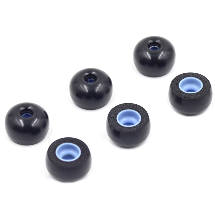 6 PCS Tampões de Espuma de Memória para Jabra Elite 65T Sony WF-1000XM3 Auscultadores Sem Fios Reais, Grande, Médio, Pequeno