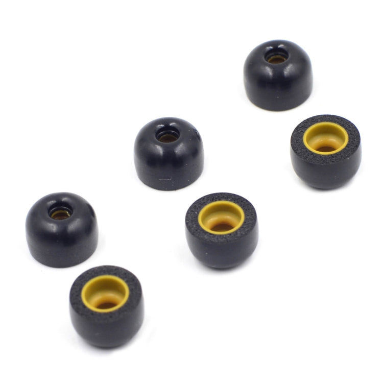 6 PCS Tampões de Espuma de Memória para Jabra Elite 65T Sony WF-1000XM3 Auscultadores Sem Fios Reais, Grande, Médio, Pequeno